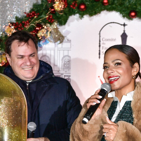 Le 16 novembre dernier, elle a participé au lancement des illuminations du quartier du Faubourg Saint-Honoré à Paris
Christina Milian lors du lancement des illuminations du quartier du Faubourg Saint-Honoré à Paris, le 16 novembre 2023. Photo by Firas Abdullah/ABACAPRESS.COM