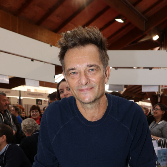 David Hallyday lors de la 41e Foire du Livre de Brive dans La Halle Brassens, à Brive-la-Gaillarde, le 11 novembre 2023. © Jean-Marc-Lhomer/Bestimage