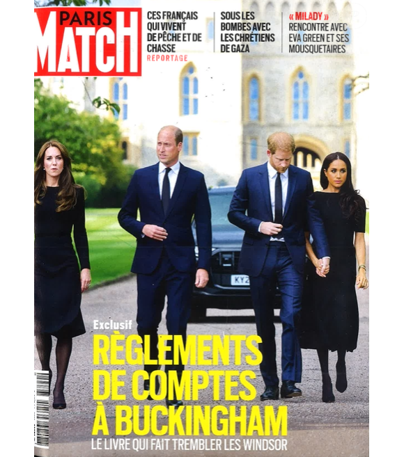 Couverture de "Paris Match" du jeudi 23 novembre 2023