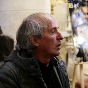 Jacques Laffite - Obsèques de Jean-Pierre Beltoise à Saint-Vrain. Le 12 janvier 2015