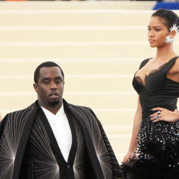 P. Diddy et sa compagne Cassie Ventura - Les célébrités à la soirée MET 2017 Costume Institute Gala sur le thème de "Rei Kawakubo/Comme des Garçons: Art Of The In-Between" à New York au Club Standard, le 1er mai 2017.