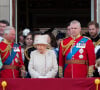Il révèle également que Meghan Markle ne compte "plus jamais remettre les pieds en Angleterre", là où elle "ne s'est jamais senti" chez elle."
La famille royale au balcon du palais de Buckingham lors de la parade Trooping the Colour 2019, célébrant le 93ème anniversaire de la reine Elisabeth II, Londres, le 8 juin 2019.
