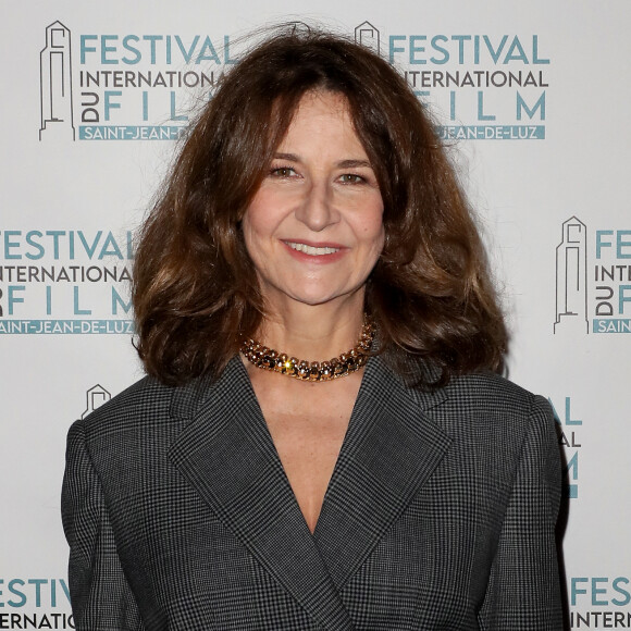 Valérie Lemercier présente son film "L'Arche de Noé" en compétition au festival international du film de Saint-Jean-de-Luz le 4 octobre 2023. © Patrick Bernard / Bestimage 