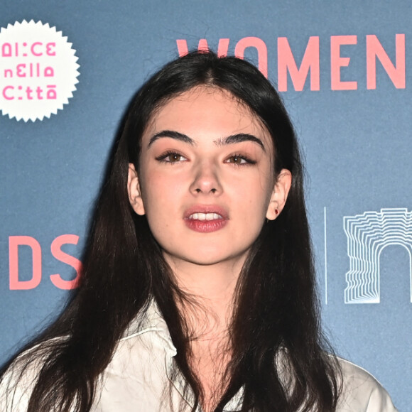 Deva Cassel lors du photocall de "La Bella Estate" lors de la réunion finale de WomenLands à Rome le 26 novembre 2023. ©SGPItalia