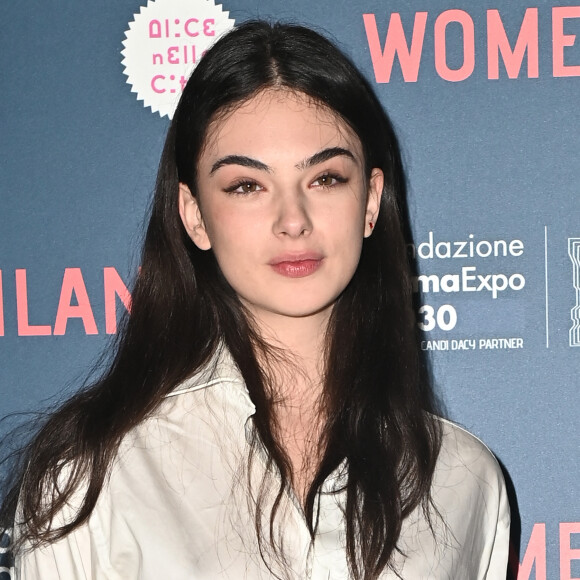 Deva Cassel était hier soir de sortie à Rome
Deva Cassel lors du photocall de "La Bella Estate" lors de la réunion finale de WomenLands à Rome. ©SGPItalia