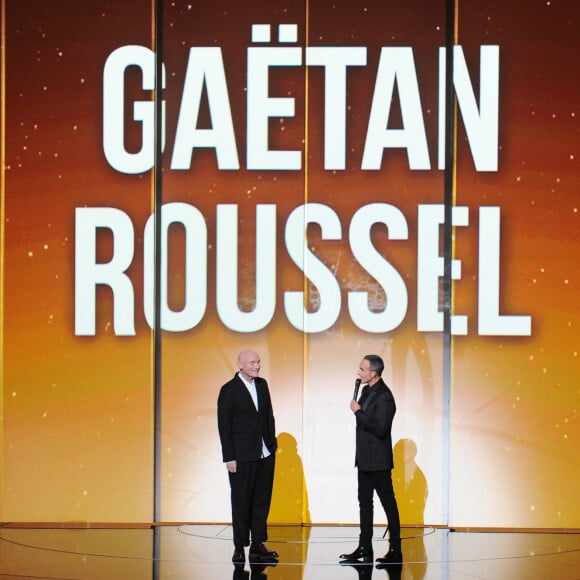 Exclusif - Gaetan Roussel et Nikos Aliagas - Enregistrement de l'émission "La chanson secrète", présentée par N.Aliagas et diffusée le 1er décembre sur TF1 © Guillaume Gaffiot-Cyril Moreau / Bestimage