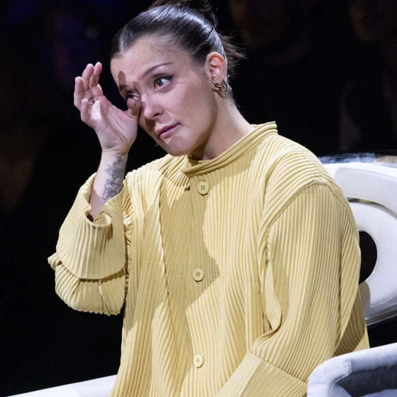 Exclusif - Camille Lellouche - Enregistrement de l'émission "La chanson secrète", présentée par N.Aliagas et diffusée le 1er décembre sur TF1 © Guillaume Gaffiot-Cyril Moreau / Bestimage
