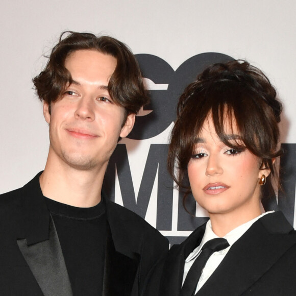 Sébastien la Frite et Léna Situations (Léna Mahfouf) - Photocall de la soirée GQ Men of the Year Awards 2023 à l'hôtel Shangri-La à Paris le 30 novembre 2023. © Veeren/Bestimage 