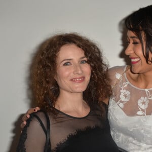 Elsa Lunghini et sa cousine Joséphine Jobert - La 20ème cérémonie des Prix Lumières à l'espace Pierre Cardin à Paris, le 2 février 2015. 