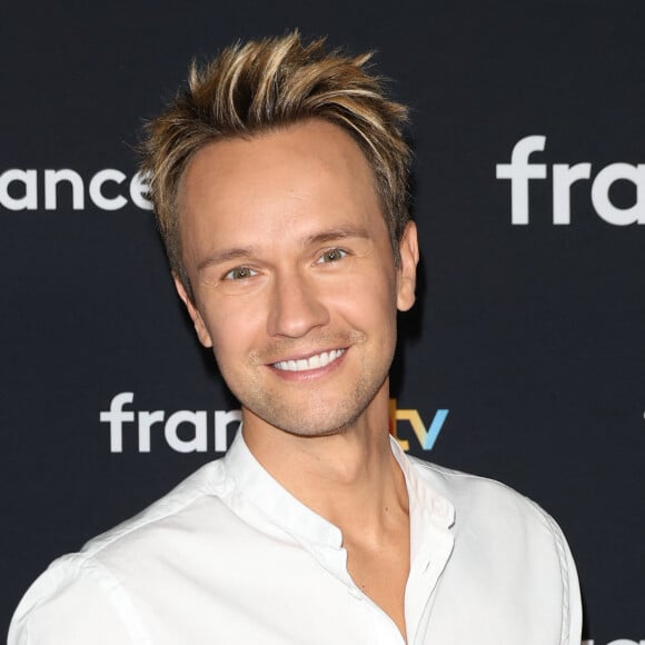 Cyril Féraud au photocall pour la conférence de presse de rentrée de France TV à la Grande Halle de la Villette à Paris, France, le 11 juillet 2023. © Coadic Guirec/Bestimage