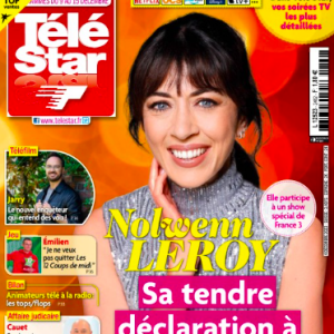 Couverture du magazine "Télé Star" du lundi 4 décembre 2023