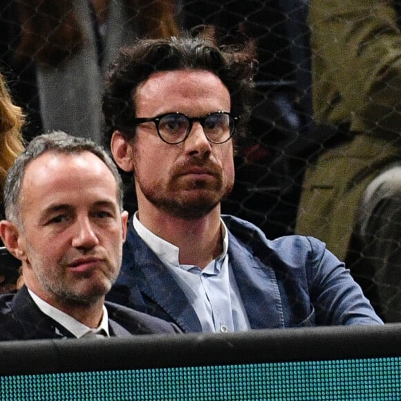 Info - Le directeur de Sciences-po Paris, Mathias Vicherat en garde à vue pour violences conjugales - Mathias Vicherat - Finale du tournoi de tennis "Rolex Paris Masters" entre Novak Djokovic et Karen Khachanov à l'AccorHotels Arena à Paris, le dimanche 4 novembre 2018. Karen Khachanov a remporté la victoire face à Novak Djokovic (7-5, 6-4) et s'est offert son premier Masters 1000. © Veeren-Perusseau/Bestimage 