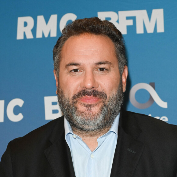 Bruce Toussaint est d'ailleurs bien "conscient" d'avoir heurté ses patrons comme il le reconnaît auprès de nos confrères. 
Bruce Toussaint - Conférence de rentrée 2022/2023 BFM TV à Paris le 6 septembre 2022. © Coadic Guirec/Bestimage