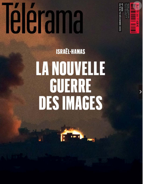 Couverture du nouveau numéro de "Télérama".