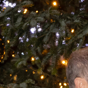 La princesse Charlène de Monaco, Le prince Albert II de Monaco - inauguration des illuminations de Noël sur la place du Casino de Monte-Carlo à Monaco, le 7 décembre 2023. © Olivier HuitelPool/Bestimage