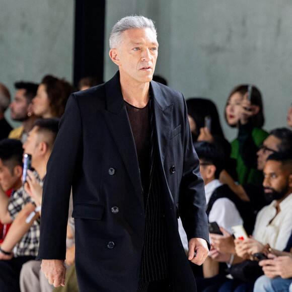 Vincent Cassel - Défilé de mode Hommes printemps-été 2024 "AMI" lors de la fashion week de Paris. Le 22 juin 2023 © Olivier Borde / Bestimage