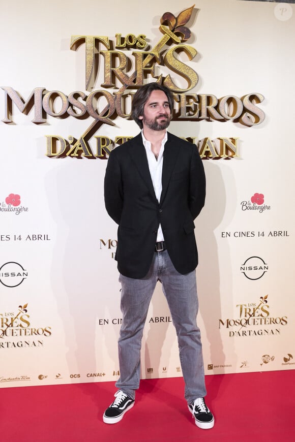 Dimitri Rassam - Première du film "Les Trois Mousquetaires : D'Artagnan" à Madrid. Le 12 avril 2023 © Jack Abuin / Zuma Press / Bestimage