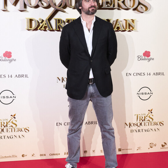 Dimitri Rassam - Première du film "Les Trois Mousquetaires : D'Artagnan" à Madrid. Le 12 avril 2023 © Jack Abuin / Zuma Press / Bestimage