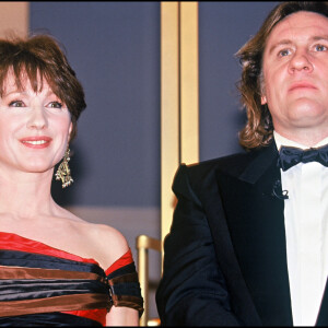 Archives - Nathalie Baye et Gérard Depardieu lors de la cérémonie des César en 1994