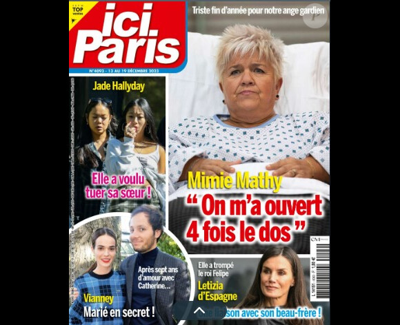 Retrouvez l'interview intégrale de Sabine Paturel dans le magazine Ici Paris, n° 4093, du 13 décembre 2023.