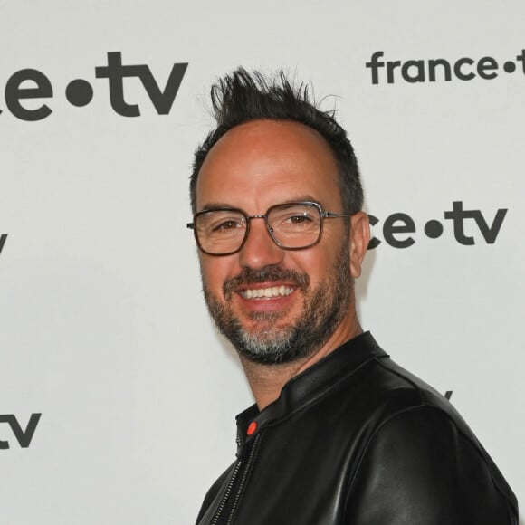 Jarry au photocall pour la conférence de presse de rentrée de France TV à la Grande Halle de la Villette à Paris, France, le 6 juillet 2022. © Coadic Guirec/Bestimage