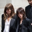 PHOTOS Charlotte Gainsbourg et Lou Doillon liées par le douloureux souvenir de Jane Birkin, beaux hommages