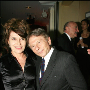 et Roman Polanski avec qui elle vient de tourner dans "The Palace"
Fanny Ardant et Roman Polanski en 2006 à Paris