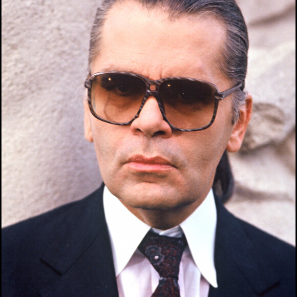 Karl Lagerfeld en 1987