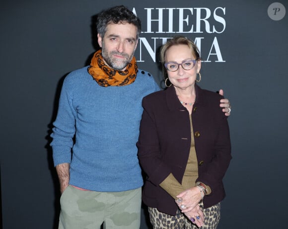 Mathieu Demy et Rosalie Varda - Prix Bazin-Cahiers du Cinéma à La Coupole de Paris. Le 14 décembre 2023. @ Jerome Dominé/ABACAPRESS.COM