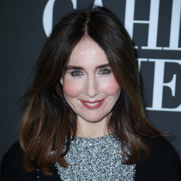 Elsa Zylberstein - Prix Bazin-Cahiers du Cinéma à La Coupole de Paris. Le 14 décembre 2023. @ Jerome Dominé/ABACAPRESS.COM