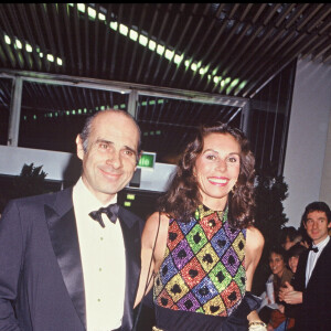 Guy Marchand et son ex-femme Béatrice Chapelier en 1991