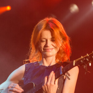 Axelle Red en concert à Bruxelles lors de l'édition 2014 du "Brussels Summer Festival". Le 11 août 2014