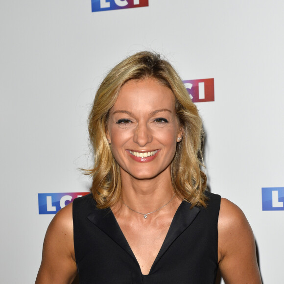 Audrey Crespo-Mara lors du photocall de la conférence de rentrée de la chaine LCI à Boulogne Billancourt le 30 août 2017. © Coadic Guirec / Bestimage  