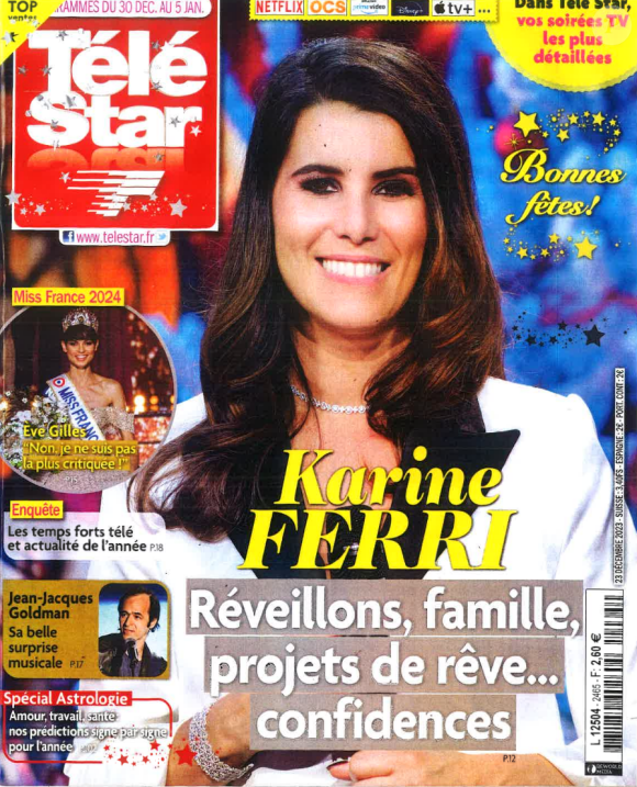 Karine Ferri fait la couverture du nouveau numéro de "Télé Star"