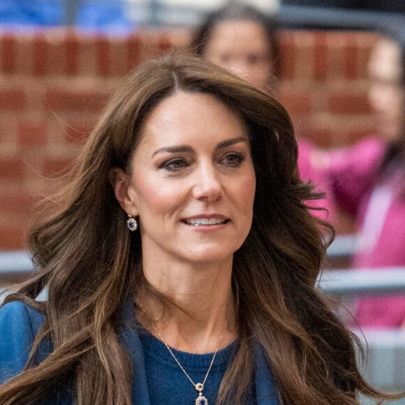 Catherine (Kate) Middleton, princesse de Galles, inaugure la nouvelle unité de chirurgie de jour pour enfants "Evelina" à l'hôpital Guy's et St Thomas de Londres, Royaume Uni, le 5 décembre 2023.