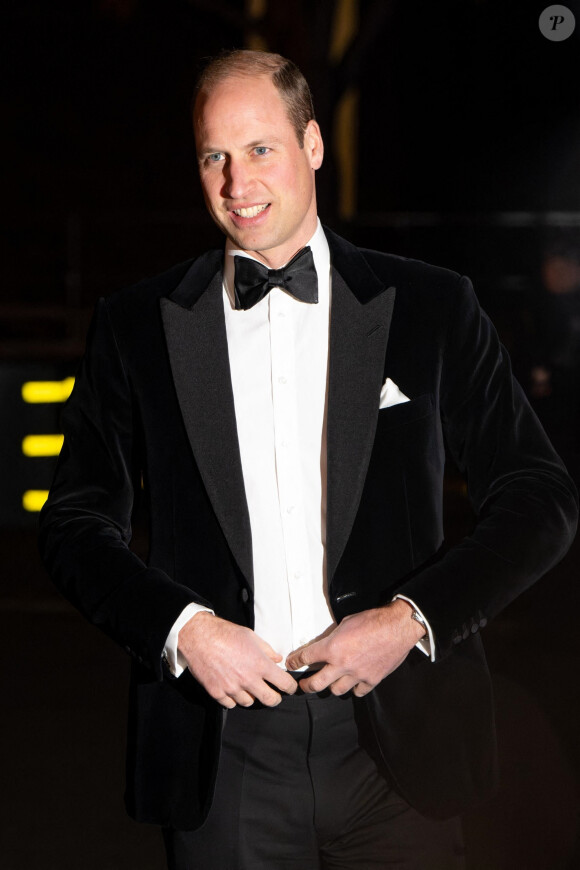 Le prince William au Royal Albert Hall lors de la visite du prince et de la princesse de Suède.