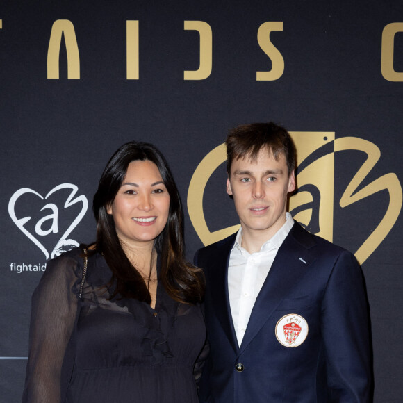 Louis Ducruet et sa femme Marie (enceinte) - Photocall de la 3ème édition de la Fight Aids Cup à l'occasion du 45ème festival international du cirque de Monte-Carlo à l'hôtel Fairmont à Monaco le 23 janvier 2023. © Olivier Huitel/Pool/Bestimage 