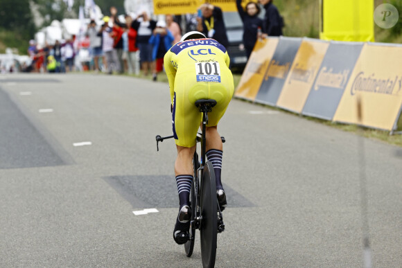 Tadej Pogacar remporte la cinquième étape du Tour de France et Mathieu Van der Poel conserve son maillot jaune, le 30 juin 2021. © Photo News / Panoramic / Bestimage 