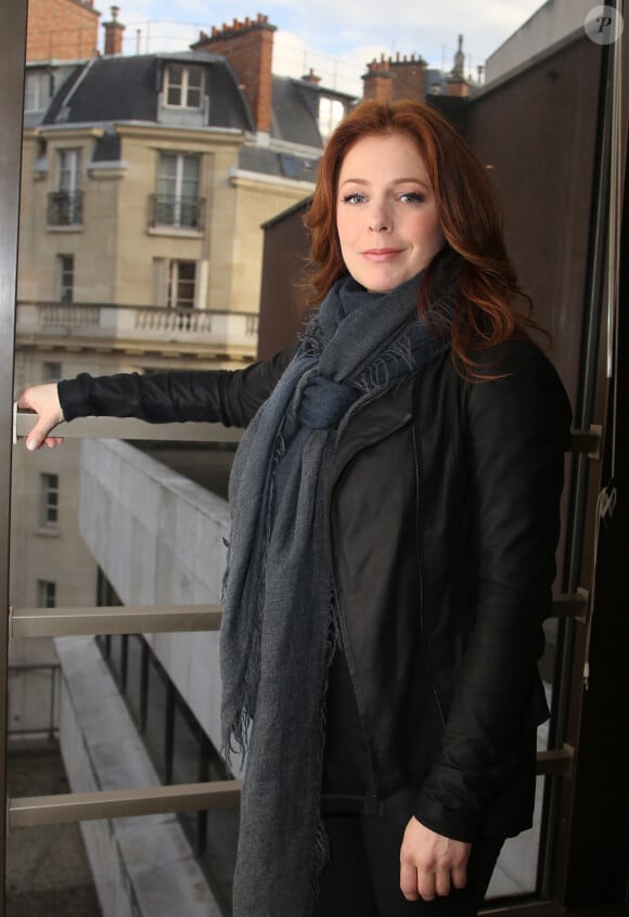 Isabelle Boulay - Soirée Hommage à Etienne Roda-Gil à l'occasion des 10 ans de sa disparition à la Sacem à Neuilly-sur-Seine, le 26 mai 2014.
