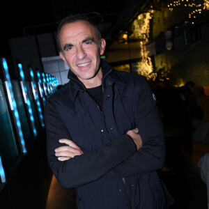 Exclusif - Nikos Aliagas à la Winter Party au rooftop Skybar Paris à l'hôtel Pullman Montparnasse à Paris le 6 décembre 2022. © Rachid Bellak / Bestimage 