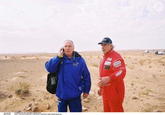 Jean-Louis Schlesser, René Metge - 24e rallye Arras-Madrid-Dakar. 2002.