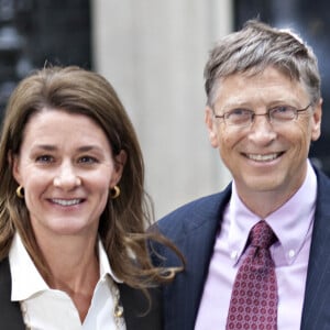 Archives - Bill Gates et sa femme Melinda à Londres