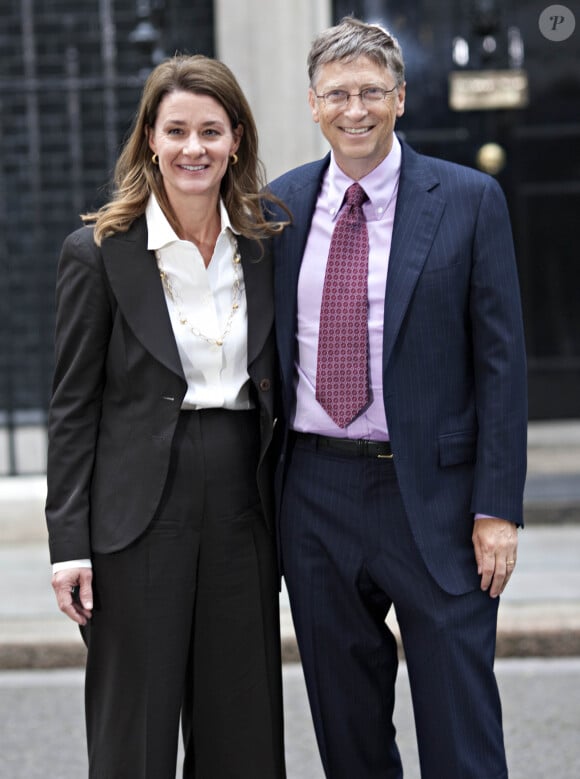 Archives - Bill Gates et sa femme Melinda à Londres