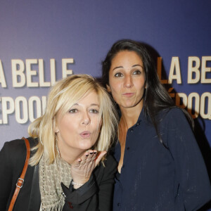 Flavie Flament, Léa Lando - Avant-première du film "La belle époque" au Gaumont Capucines à Paris, le 17 octobre 2019. © Christophe Clovis / Bestimage