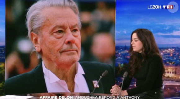 
Anouchka Delon était l'invitée du journal du 20h ce dimanche 7 janvier sur TF1 pour répondre aux questions d'Audrey Crespo-Mara au sujet des accusations de son frère, Anthony Delon.