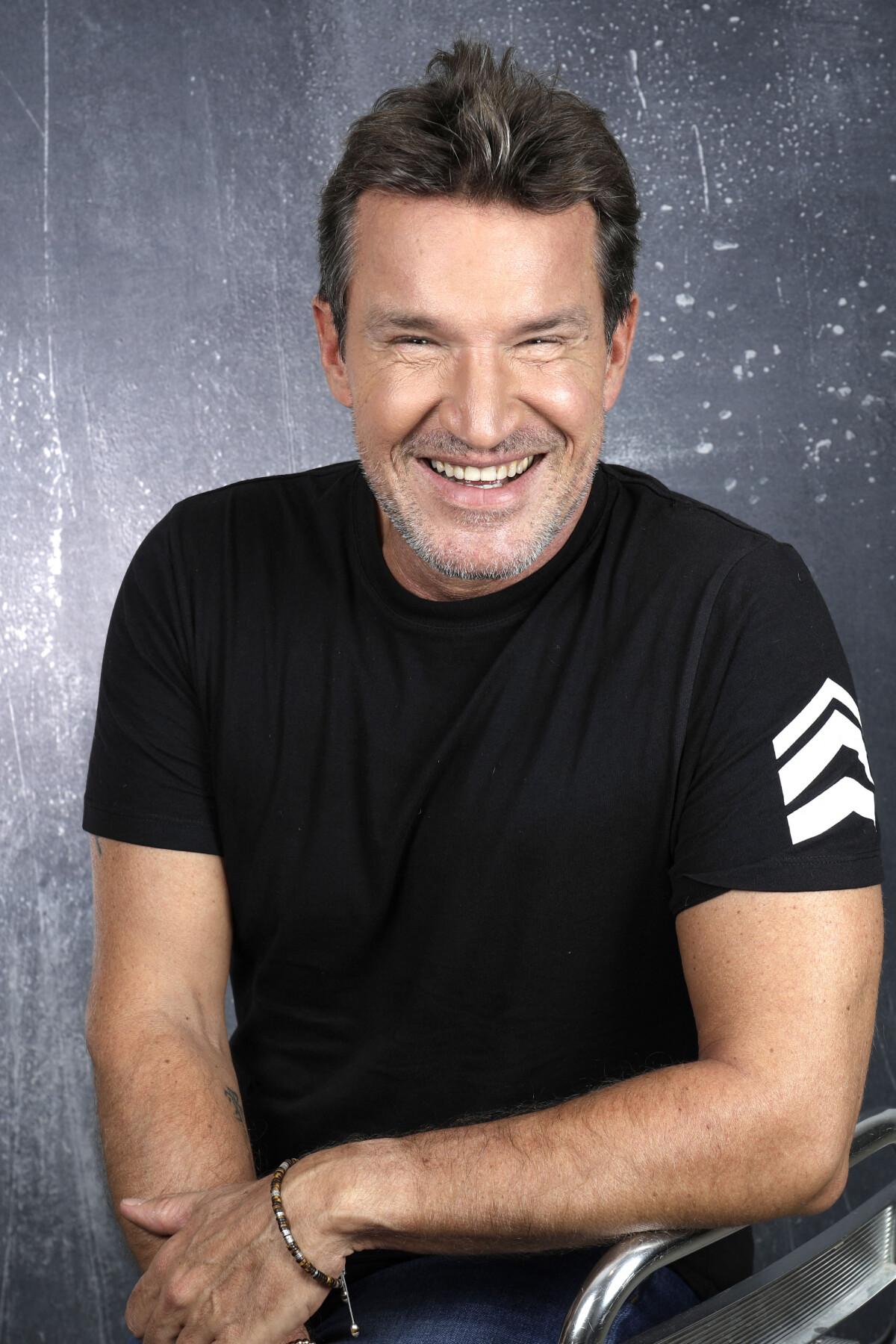 Photo : Portrait de Benjamin Castaldi lors de l&amp;#39;enregistrement de l ...