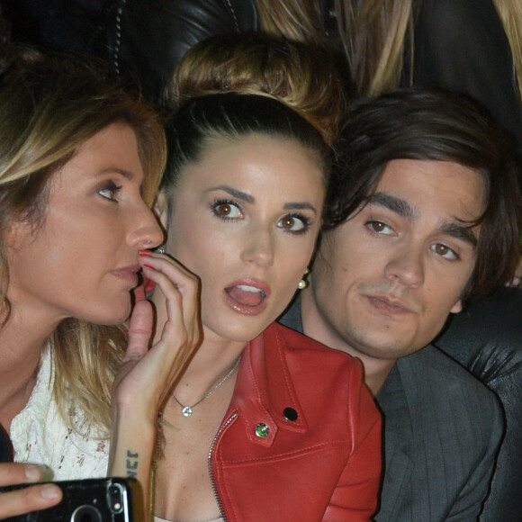 Capucine Anav et Alain-Fabien Delon lors du 10ème édition du "Etam Live Show" (Etam Lingerie) lors de la Fashion Week à Paris, France, le 26 septembre 2017. Photo by Rachid Bellak/Bestimage