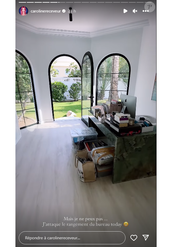 Caroline Receveur partage des images de sa nouvelle maison à Dubaï. Instagram