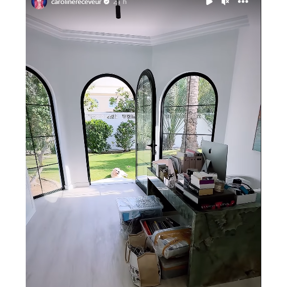 Caroline Receveur partage des images de sa nouvelle maison à Dubaï. Instagram