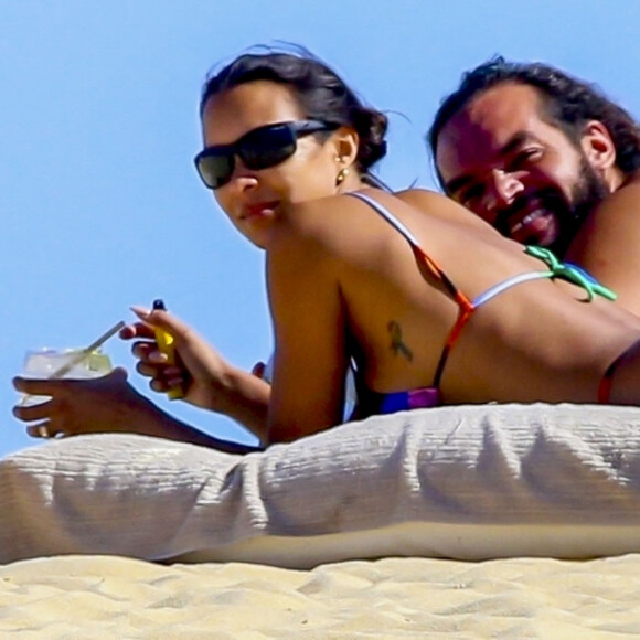 Joakim Noah et Lais Ribeiro à Bahia, Brésil